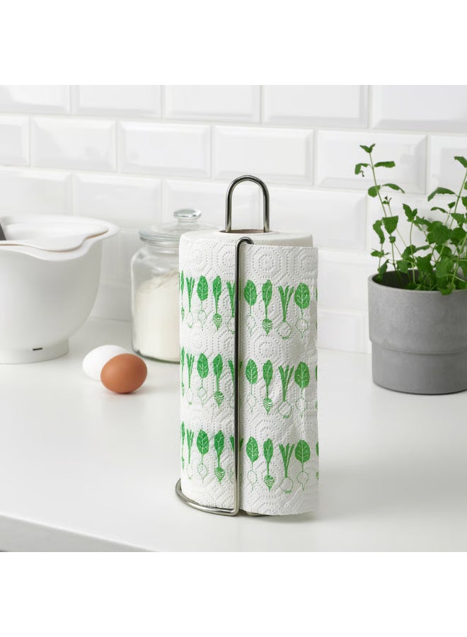 لفائف مناديل مطبخ ورقية، عبوة من قطعتين، بطبقتين عالية الامتصاص، من ورق معاد تدويره، مناشف تنظيف منزلية - Image 4