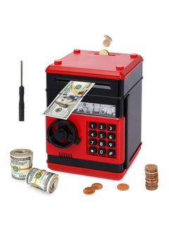 Money Bank for Kids Password Money Box for Kids ATM Savings Bank Electronic Bank for Boys Girls Ages 3-12 Birthday Gifts Kids Safe Box Cash Coin Money Safe for Kids Multicolor