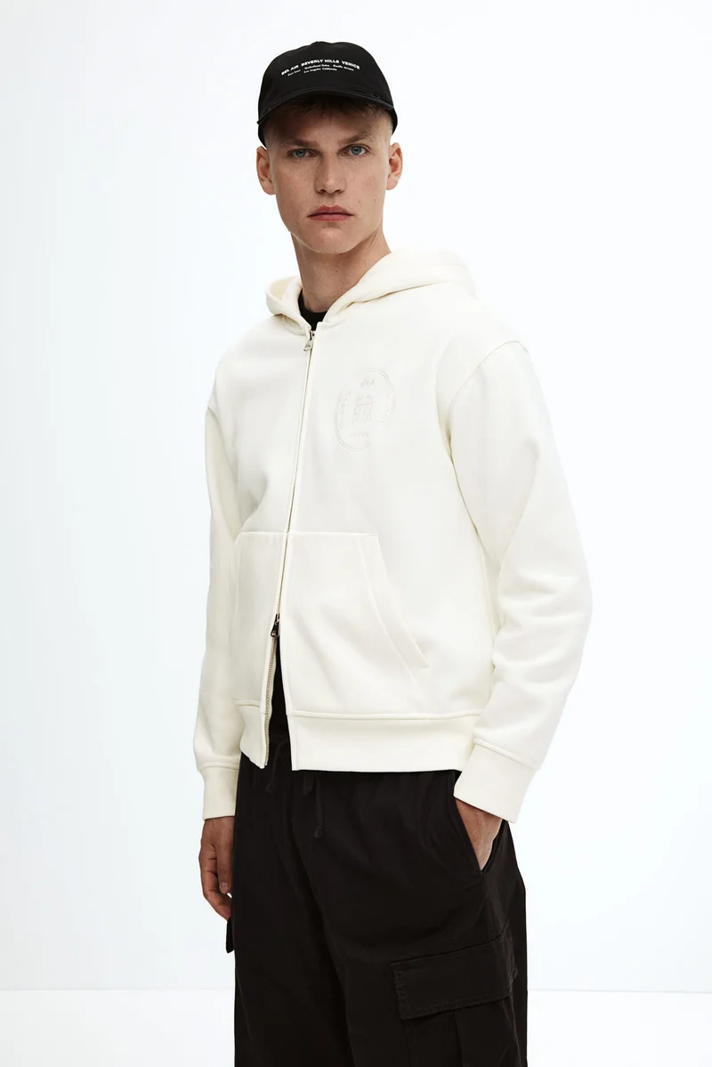 H&M Loose Fit Zip-through hoodie