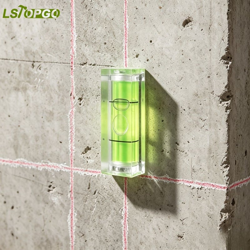 6pcs Mini Square Level Bubbles Set High Precision Woodworking Balance Measure - Image 3