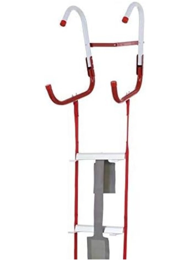 Kidde Fire Escape Ladder, 2-Story Rope Ladder, Extends to 13-Feet, Anti-Slip Rungs  - Image 3