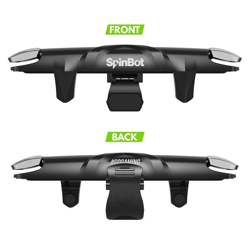 SpinBot BattleMods F1 | زناد الألعاب المحمولة للهواتف الذكية | توصيل سعوي | لـ BGMI/Free Fire/COD Mobile - (أسود) - Image 5