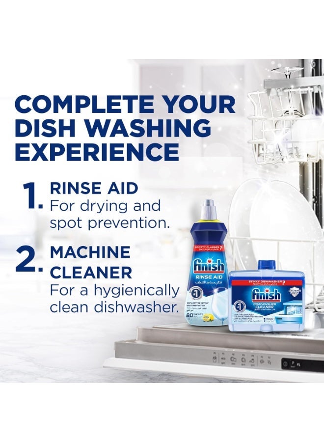 Finish Quantum All in 1 Dishwasher Tablets - Lemon Sparkle for Grease Removal - [90] Tabs - Image 5