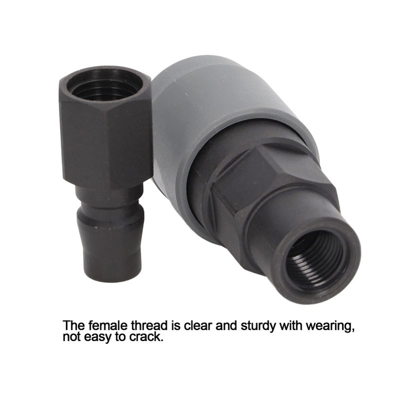 Pneumatic Fitting Air Coupler Quick Connector Type C Female Thread Self Locking SF PF 20 - Image 3