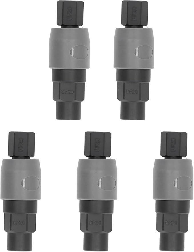 Pneumatic Fitting Air Coupler Quick Connector Type C Female Thread Self Locking SF PF 20 - Image 1