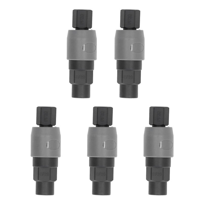 Pneumatic Fitting Air Coupler Quick Connector Type C Female Thread Self Locking SF PF 20 - Image 2