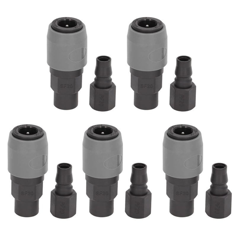 Pneumatic Fitting Air Coupler Quick Connector Type C Female Thread Self Locking SF PF 20 - Image 4
