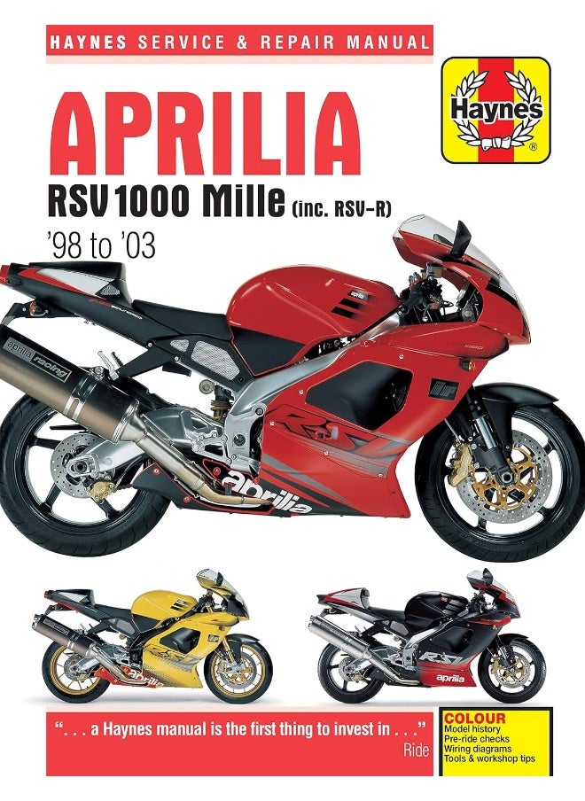 Aprilia RSV 1000 Mille (98 -03): 98-03  - Image 4