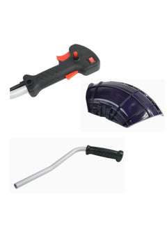 makute Gasoline Brush Cutter, 1500W, 28mm Shaft, 2-Stroke Engine, 9000r/min Speed, Lightweight Design for Outdoor Mowing and Cutting, QBC121-2  - Image 5