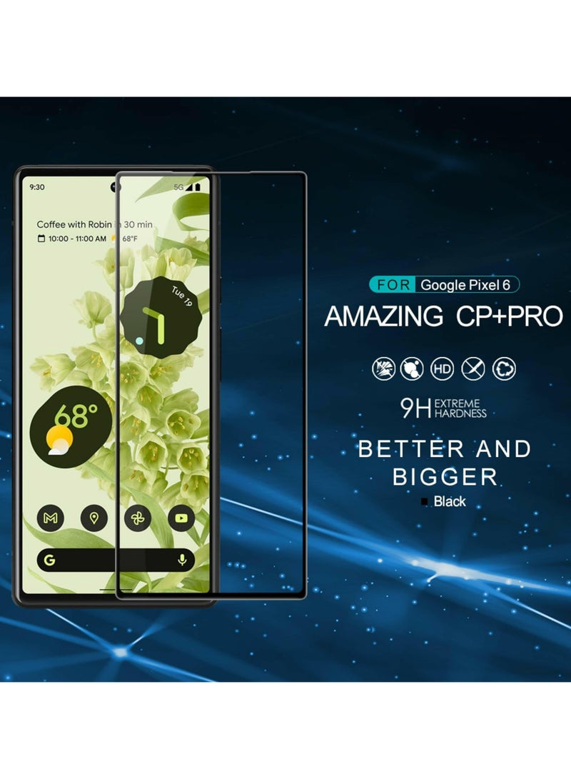 9D Screen Protector For Google Pixel 6 Full Glue Full Cover Screen Protector Tempered Glass Film - Image 2