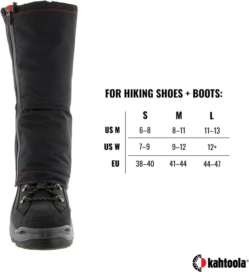 Kahtoola LEVAgaiter Tall GTX Gaiters - Waterproof Gore-TEX Protection for Mountaineering and Hiking - Image 5