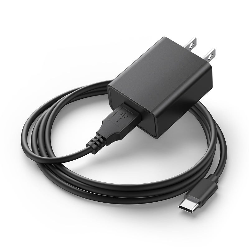 Lnauy Universal 5V 2A Type C Charger - USB C Charging Cable for Beats Flex Headphones, JBL Wireless Bluetooth Earbuds and Other Type-C Supported Device Power Supply Adapter - Image 1