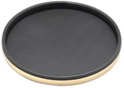 Kraftware Black with Polished Brass, 14" - Image 4