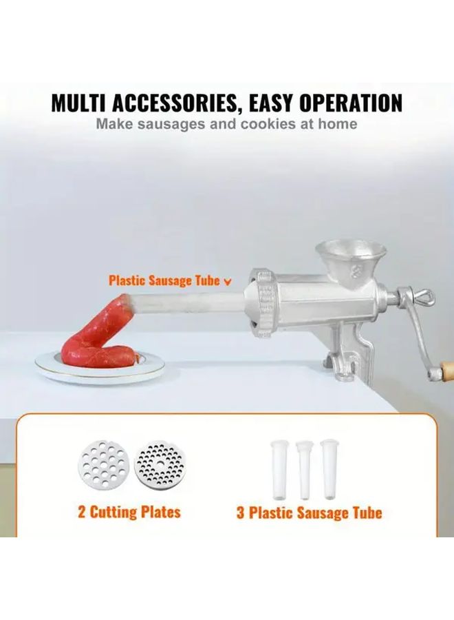Manual Meat Grinder And Vegetable Food Processor With Tabletop Clamp As Shown - Image 4