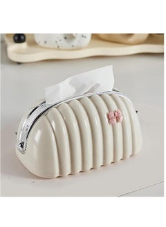 Generic Paper towel cover dispenser, built-in spring cardboard paper holder, used in family bathroom, living room, room  - Image 1