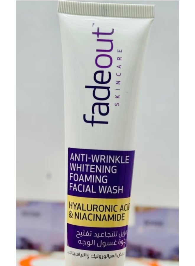 fadeout ANTI-WRINKLE WHITENING FOAMING FACIAL WASH 100 mL