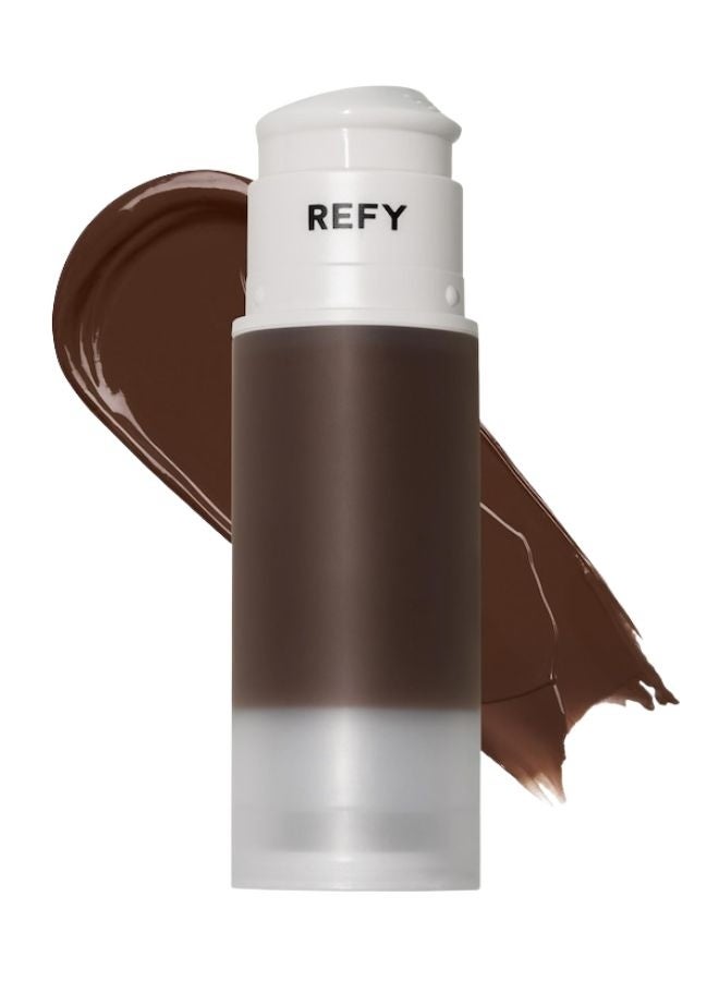 REFY Skin Base Hydrating Gel Skin Tint with Hyaluronic Acid 260N – Deep with Neutral Tones | Lightweight Hydrating Skin Tint 1 oz / 30 mL - Image 1