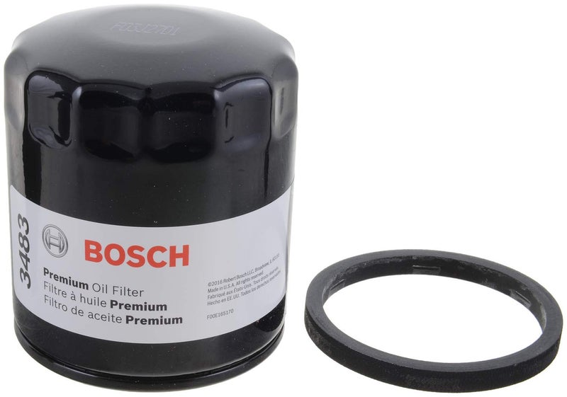 BOSCH 3483 Premium Oil Filter with FILTECH Filtration Technology Compatible with Select Cadillac ELR Chevrolet Volt - Image 2