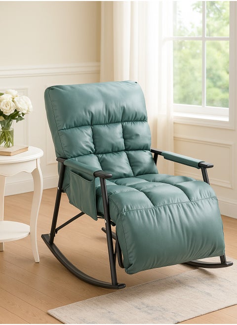 Modern Rocking Chair for Relaxation - Adjustable to 5 Positions, Perfect for Relaxing at Home or in the Garden