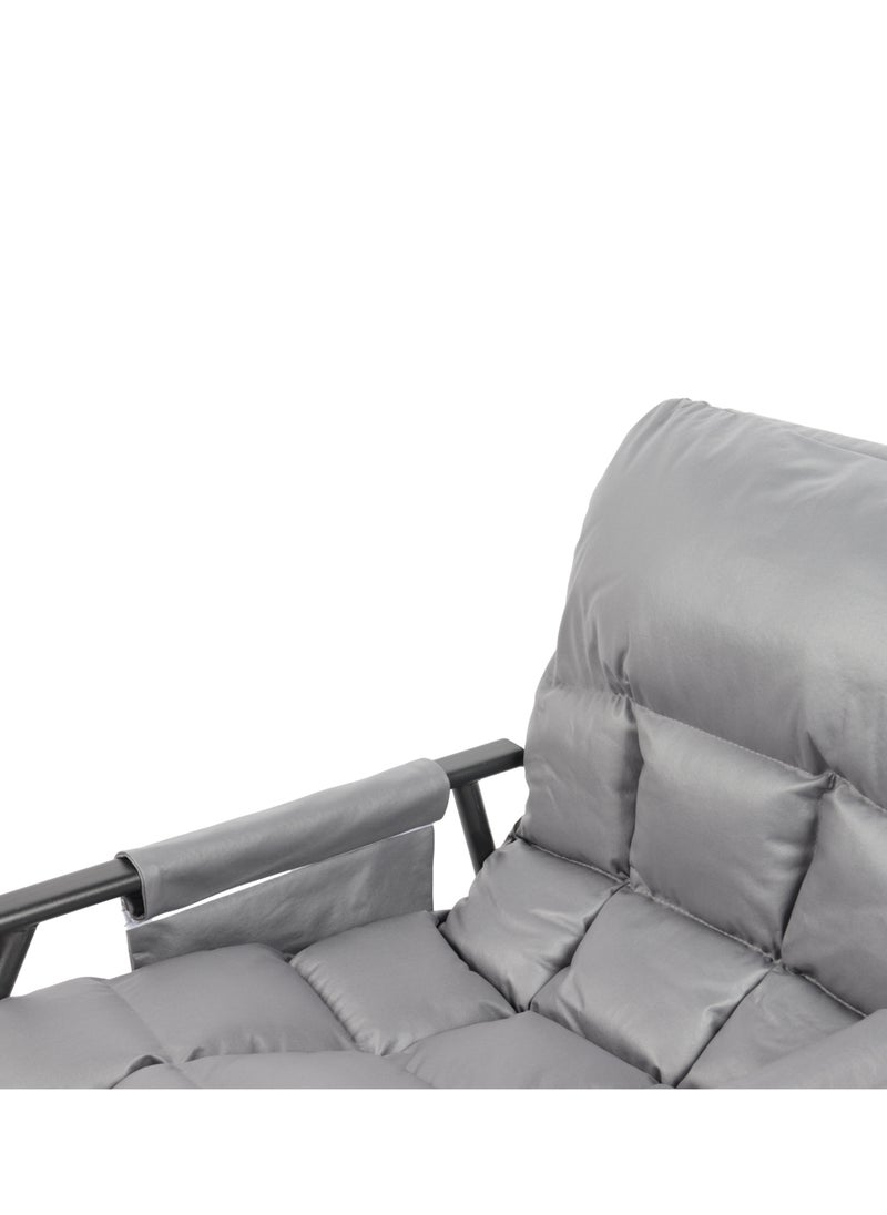 HOMEVEO - Modern Rocking Chair for Relaxation - Adjustable to 5 Positions, Perfect for Relaxing at Home or in the Garden - Image 1
