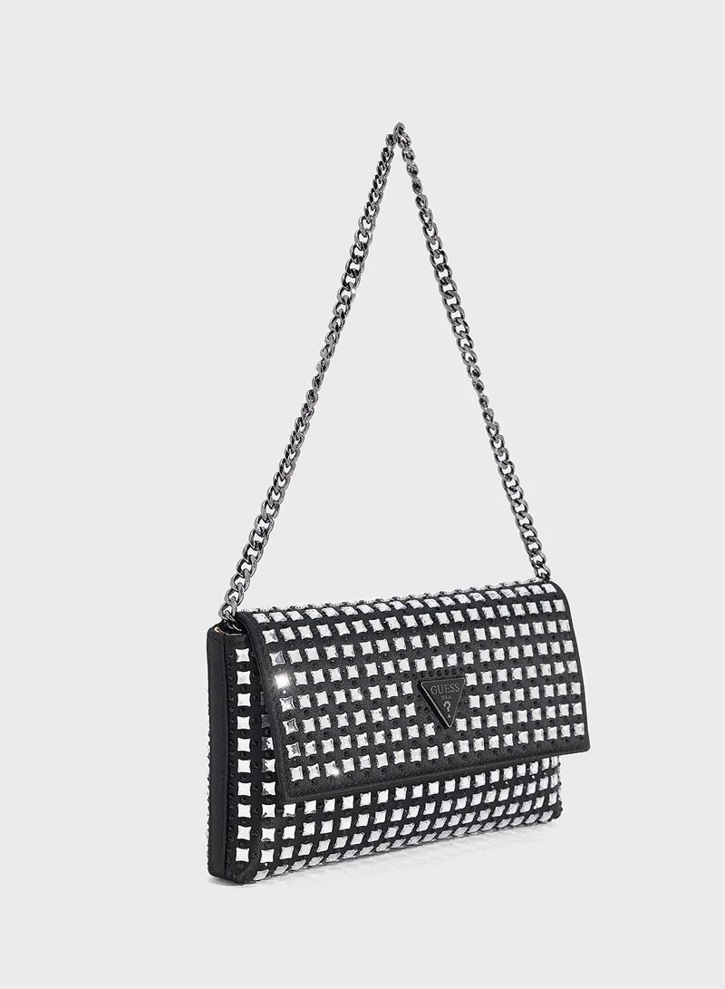 جس Zalina Flap Clutch