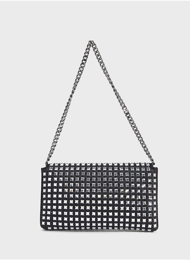 جس Zalina Flap Clutch  - Image 2