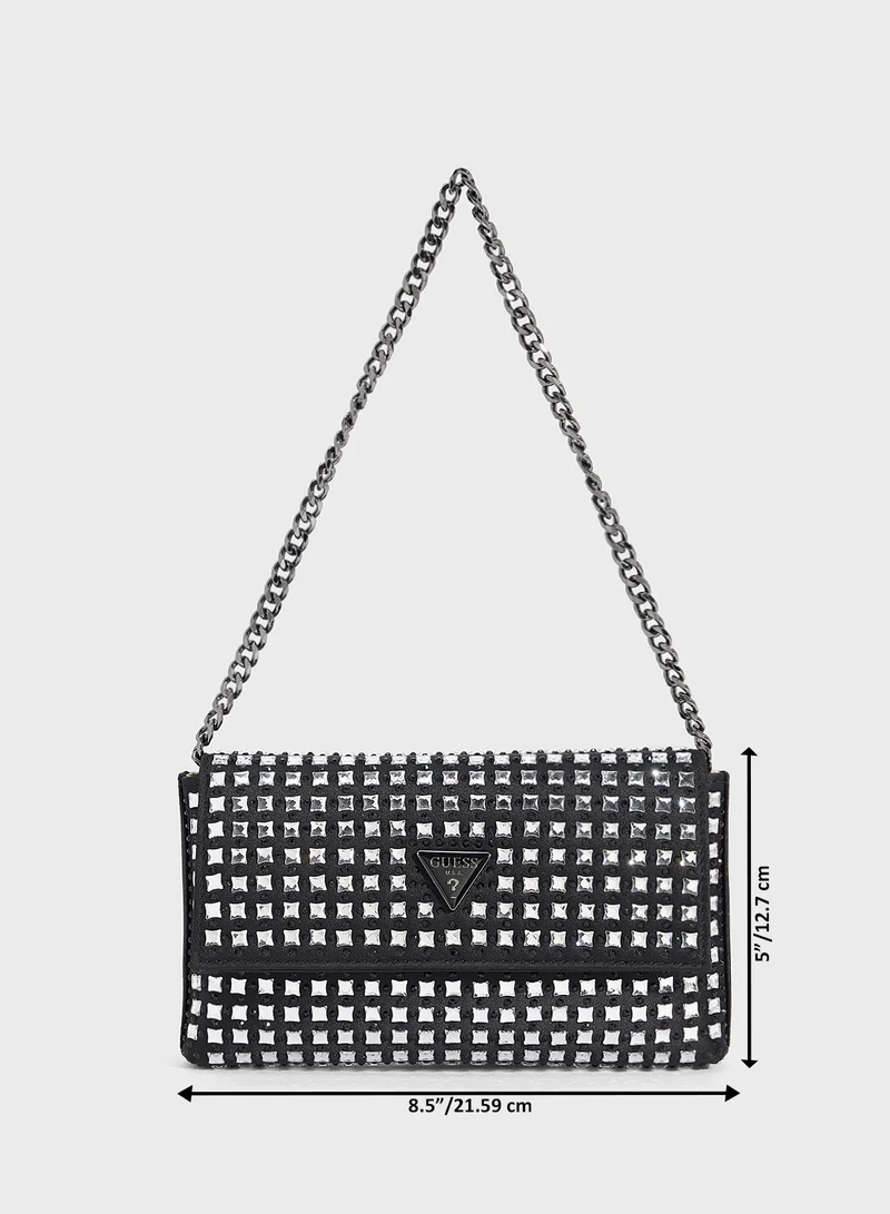 جس Zalina Flap Clutch