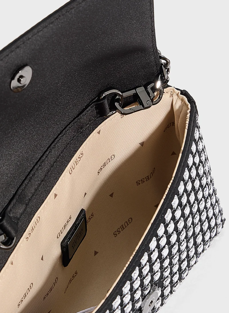 جس Zalina Flap Clutch