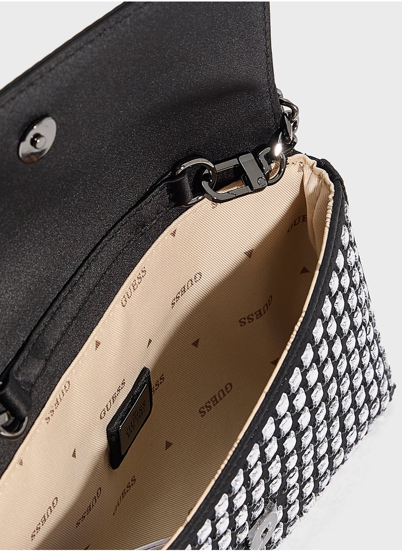 جس Zalina Flap Clutch  - Image 5