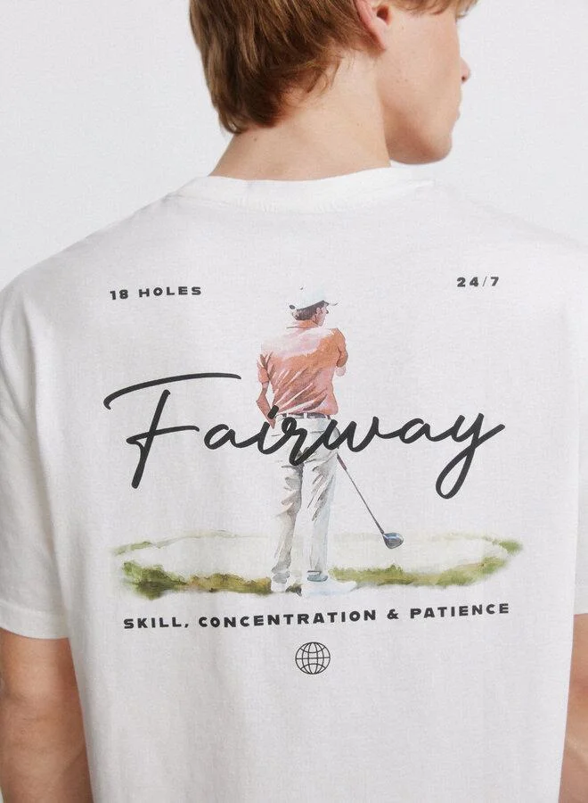 Springfield  Fairway T-shirt for Men | Best Price UAE