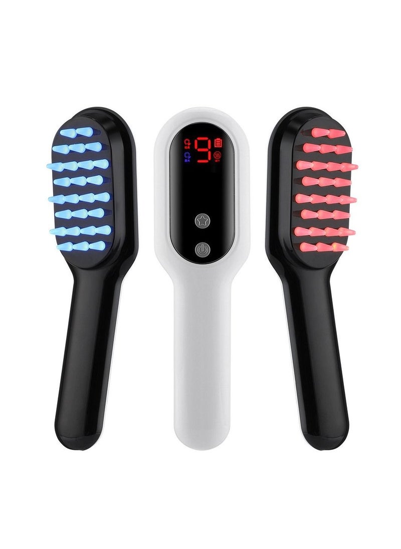 Generic Electric Hair Growth Comb Infrared Laser Hair Care Style Anti-Hair Loss Hair Red Light Treatment Head Massager Hair Brush  - Image 1