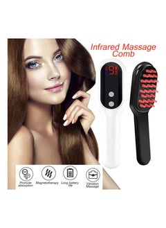 Generic Electric Hair Growth Comb Infrared Laser Hair Care Style Anti-Hair Loss Hair Red Light Treatment Head Massager Hair Brush  - Image 4