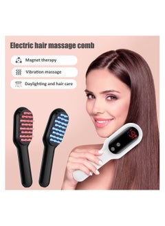 Generic Electric Hair Growth Comb Infrared Laser Hair Care Style Anti-Hair Loss Hair Red Light Treatment Head Massager Hair Brush  - Image 5