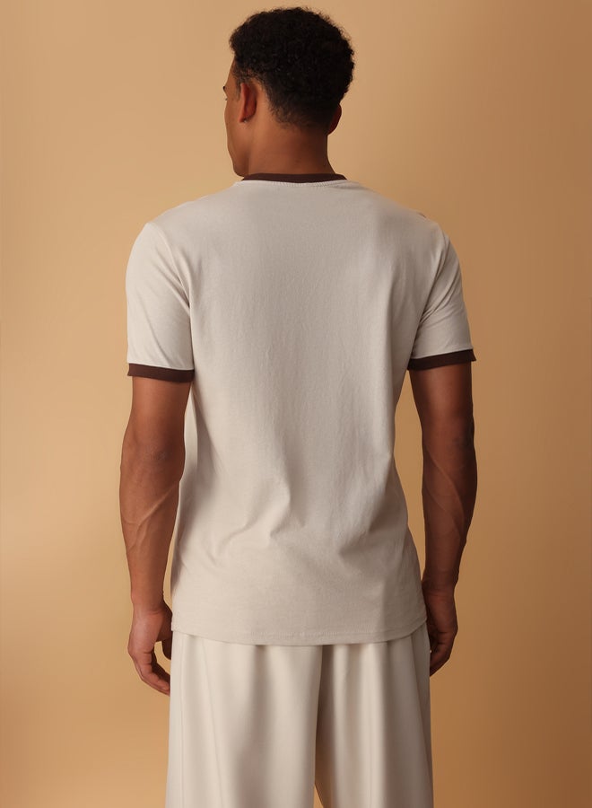 trendyol Men's Printed T-shirt - Image 4
