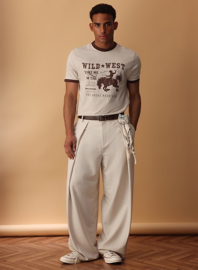 trendyol Men's Printed T-shirt - Image 1