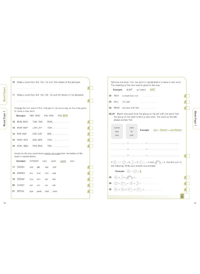 Bond 11+: Bond 11+ Verbal Reasoning Assessment Practice Age 6-7  - Image 2
