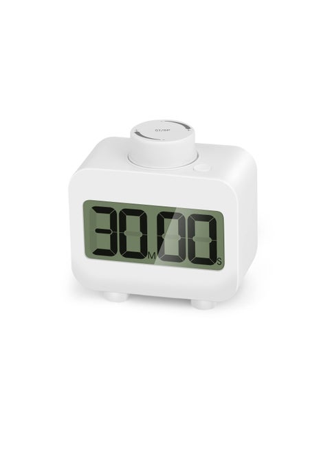Digital Timer Kitchen Visual Digital Timer Rotating Mute Timer for Kids and Adults Timers for Cooking Study Exercise Bathroom Productivity's Time Management