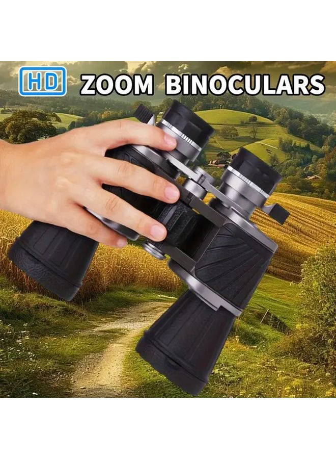 AfterWave 10x50 Binoculars Large Object Glass FMC HD Clarity 70 Percent Larger Field View - Image 1