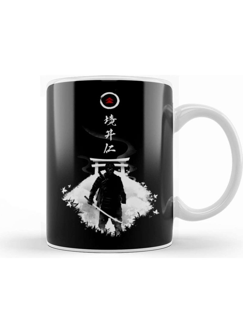 Baskı Dükkanı Print Shop Ghost Of Tsushima The Way Of The Ghost Mug Porcelain 