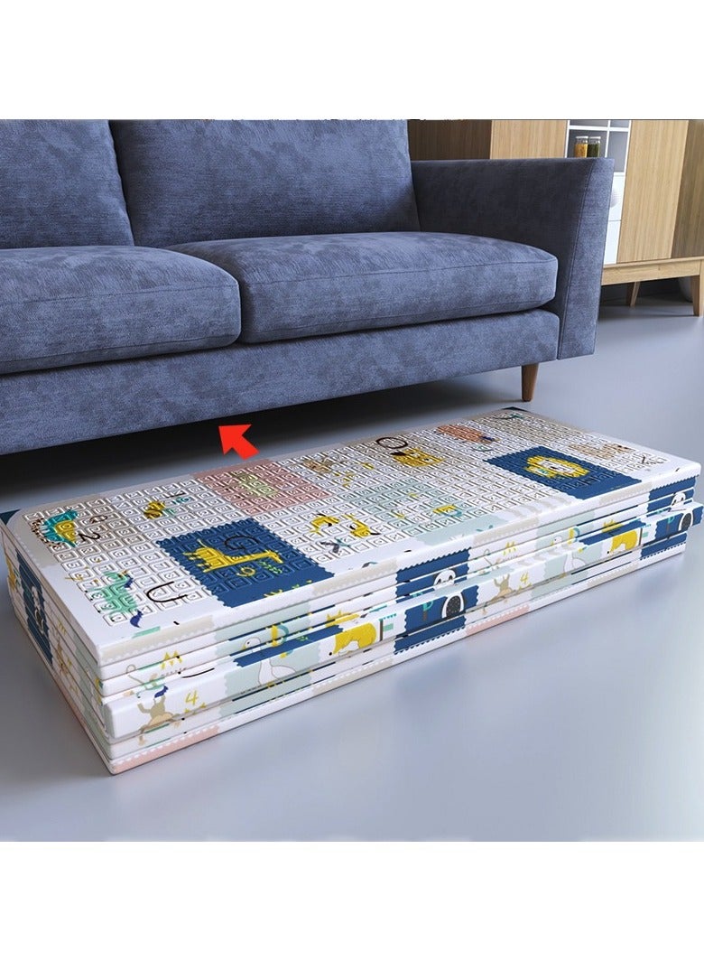 High quality baby floor play mat foldable portable animal printed playmat (180*200 cm)  - Image 2
