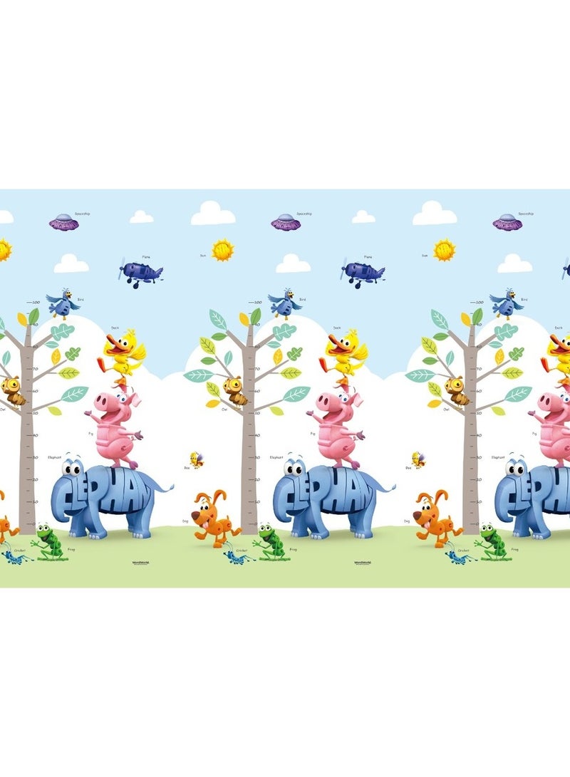 High quality baby floor play mat foldable portable animal printed playmat (180*200 cm)  - Image 3