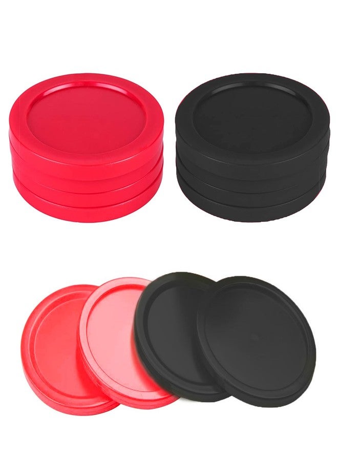Inscool 8-Pack, 2.5-Inch Air Hockey Pucks - Durable, Smooth and Colorful Pucks for Home and Kids Tables - Compatible with Standard Pushers and Goals - Best Air Hockey Accessories - Image 4