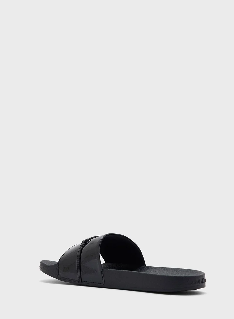 CALVIN KLEIN One Strap Flip Flops