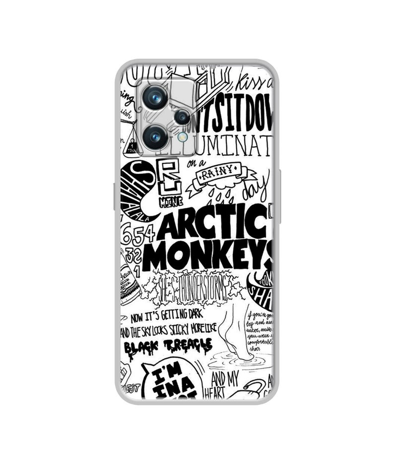 Casotec Arctic Monkeys Pattern Design Printed Silicon Soft TPU Back Case Cover for Realme 9 Pro Plus 5G - Image 5