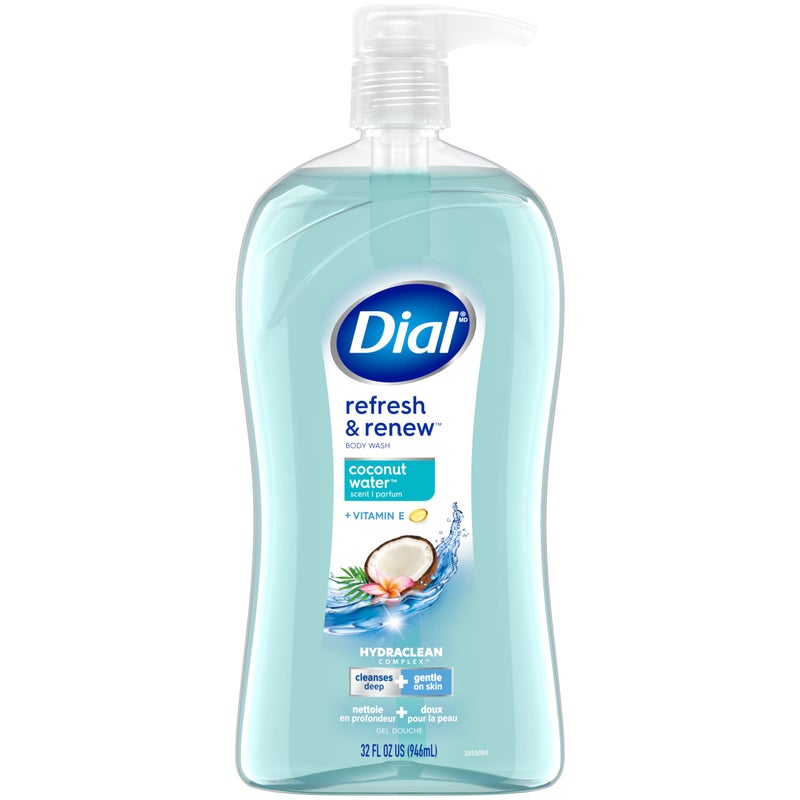 Dial Body Wash Refresh  Renew Coconut Water 32 fl oz