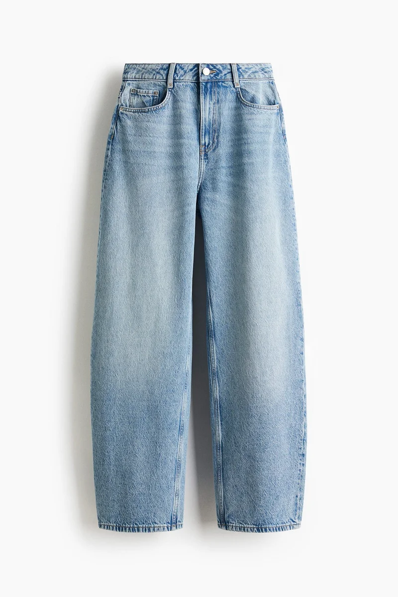 H&M Barrel High Jeans