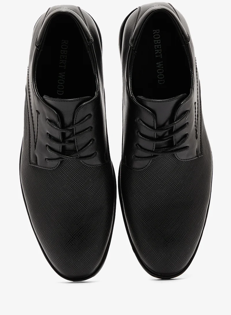 Robert Wood Textured Formal Lace Ups