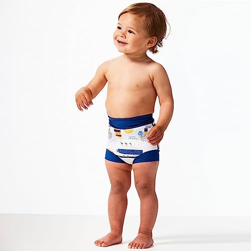 Splash About Happy Nappy Reusable Swim Diaper, Tug Boats, 4-5 Years - Image 4