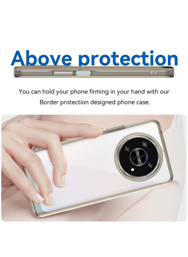 جرين تايجر جراب لهاتف Honor Magic4 Lite من سلسلة ملونة من الأكريليك + TPU - Image 4