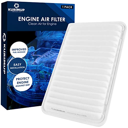 KURIMUP CA10171 Replacement Engine Air Filter, Efficient Filtration Offers 99% Air Purification, Fit for Camry L4 Gas Only (2007-2017) and Venza L4(2009-2015),Not For Hybrid Model. - Image 1
